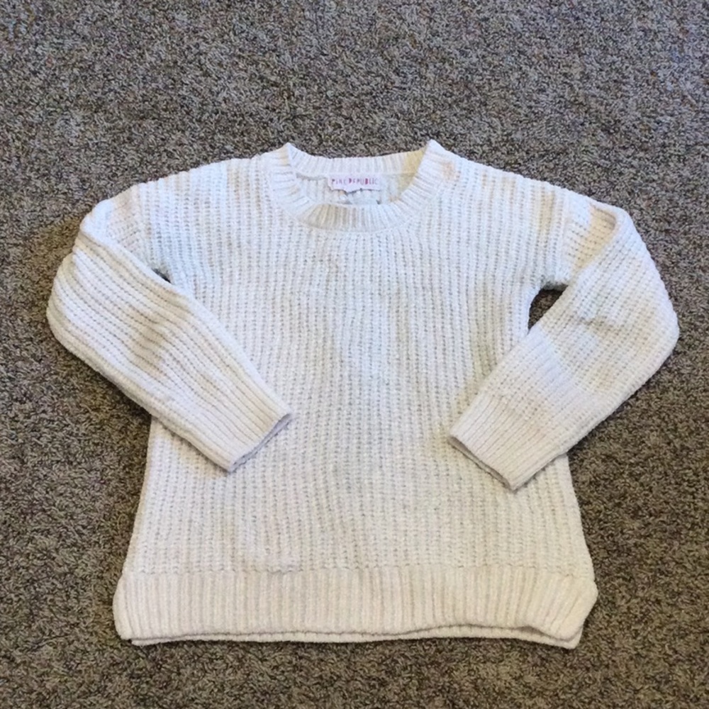 Girls soft knit sweater
